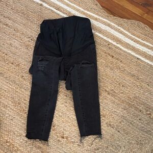 Madewell over the bump maternity jeans